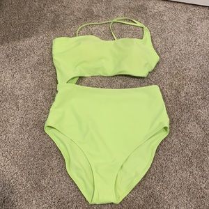 NWT Aerie Lime Swimsuit